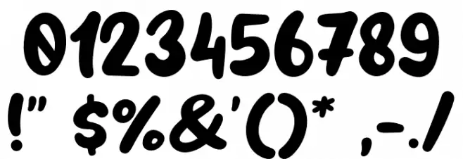 Laguna Smile Font OTHER CHARS