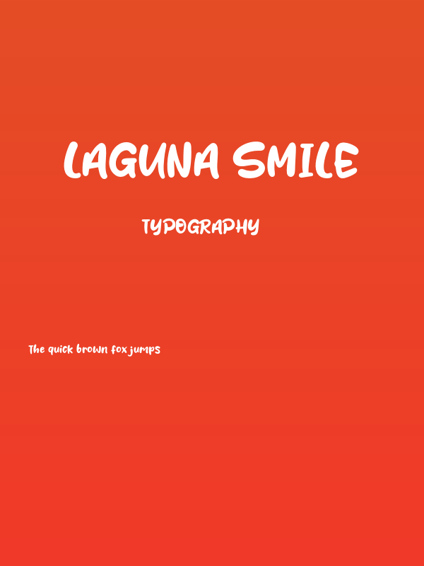 Laguna Smile Poster