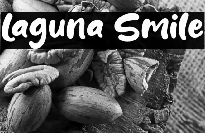 Laguna Smile Font examples