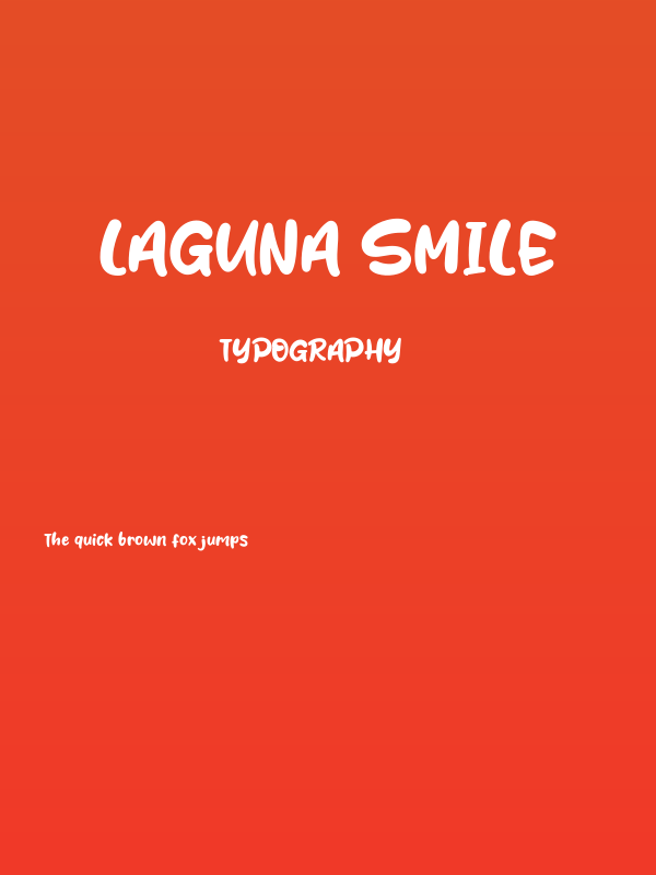 Laguna Smile Poster