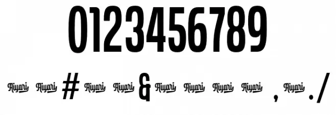 LagunaVintageScriptDemo-Medium Font OTHER CHARS