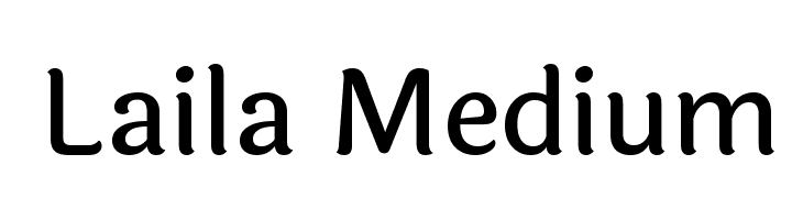 Laila Medium Fonte