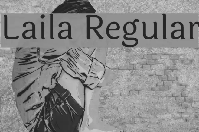 Laila Regular Font examples