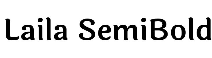 Laila SemiBold Font