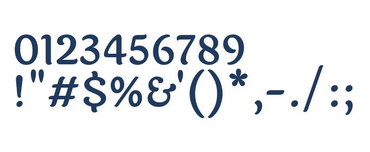 Laila SemiBold Other Characters