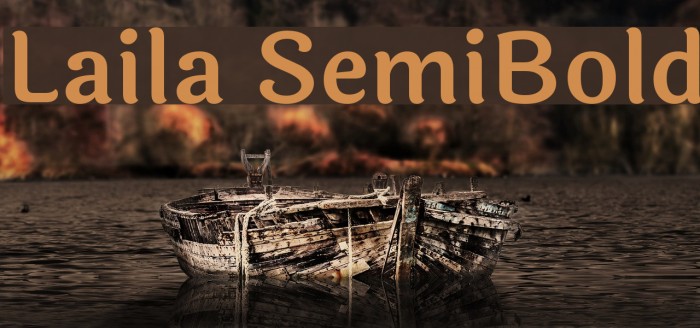 Laila SemiBold Example 3