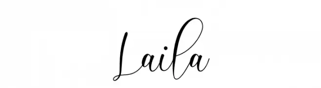 Laila  baixar fontes gratis