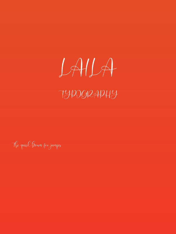 Laila Poster