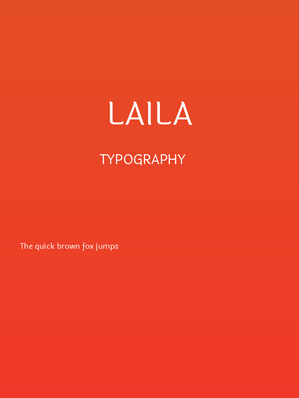 Laila Poster