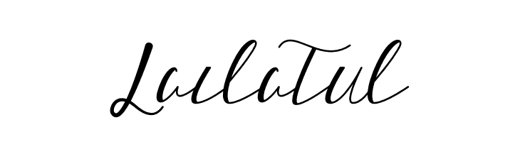 Lailatul  Free Fonts Download