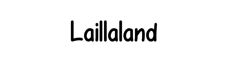 Laillaland  les polices de caractères gratuit tlcharger