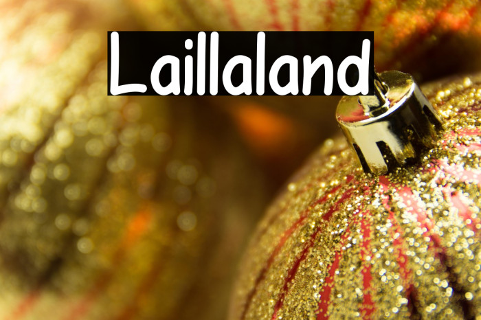 Laillaland Example 1