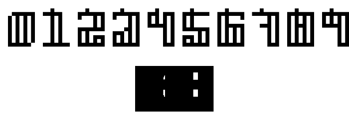 Lain Regular Font OTHER CHARS