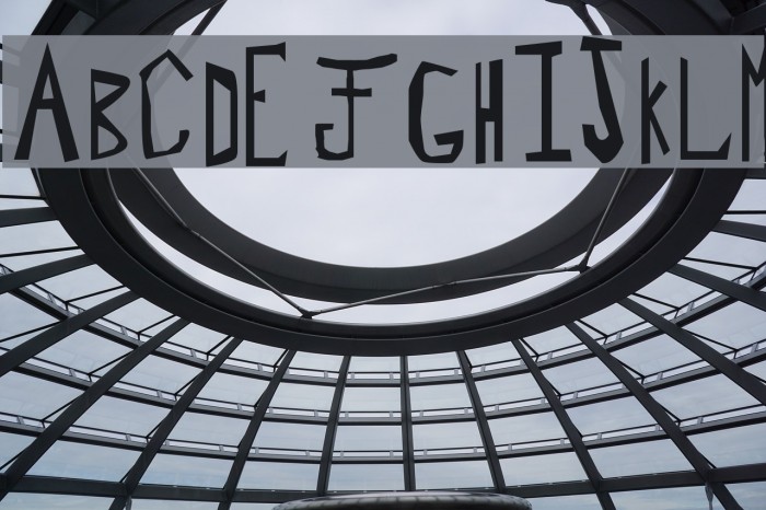 Lake Kegonsa crappy Font examples