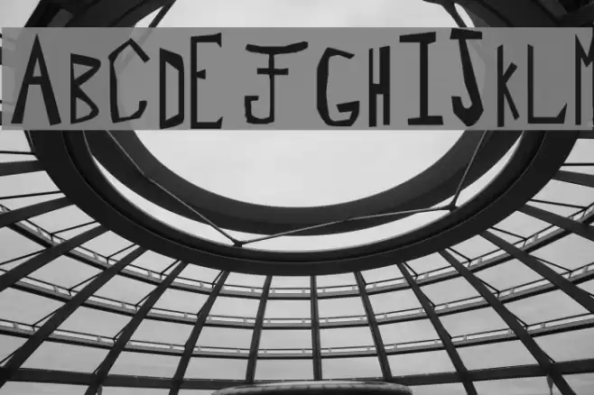 Lake Kegonsa crappy Font examples