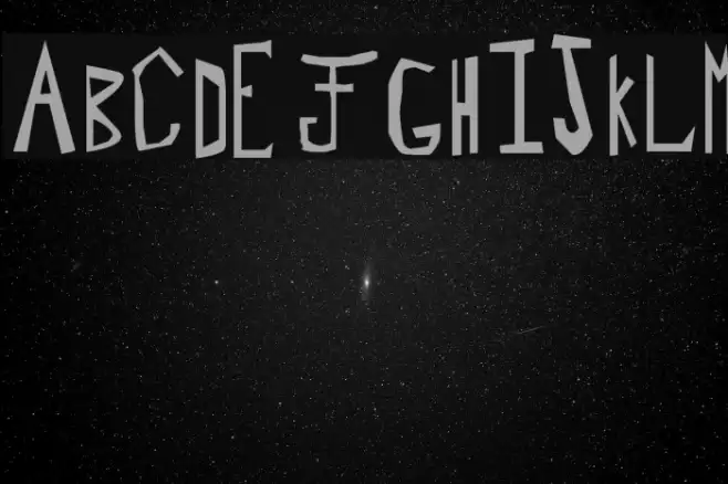 Lake Kegonsa crappy Font examples