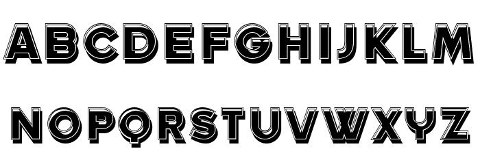 Lake Regular Font LOWERCASE