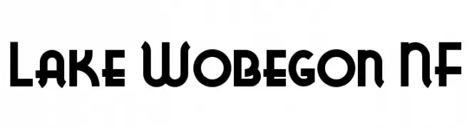 Lake Wobegon NF  font caratteri gratis