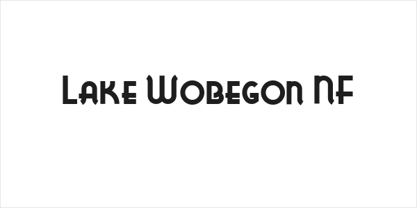 Lake Wobegon NF Logo