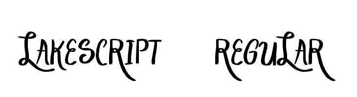 LakeScript-Regular  नि: शुल्क फ़ॉन्ट्स डाउनलोड