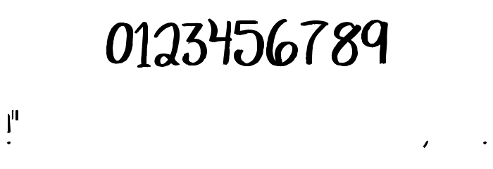 LakeScript-Regular Font OTHER CHARS