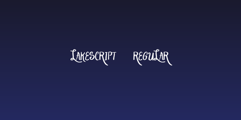 LakeScript-Regular Social Header
