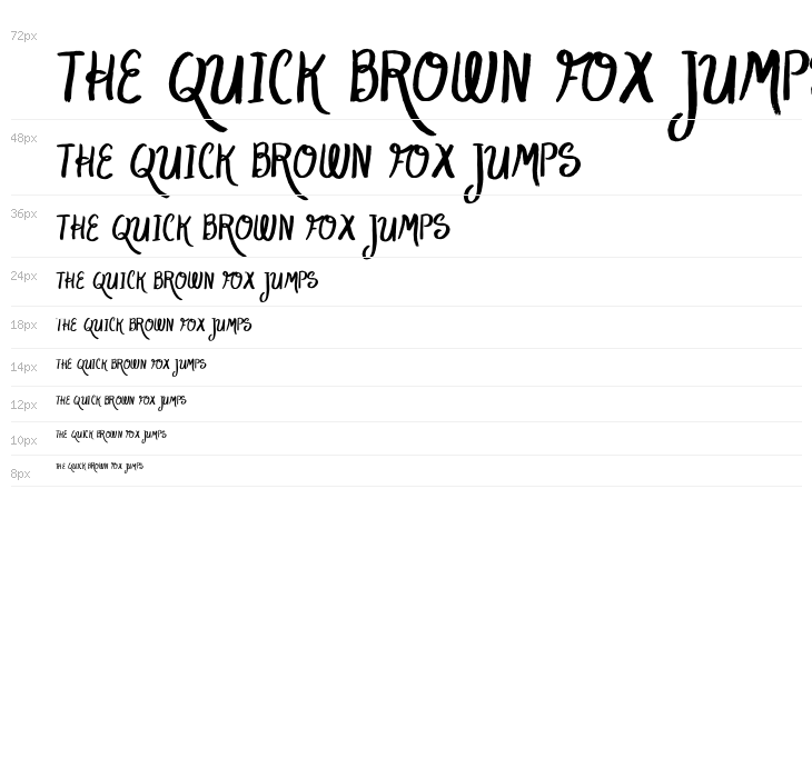 LakeScript-Regular Waterfall