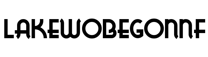 LakeWobegonNF  font caratteri gratis