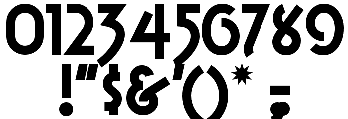 LakeWobegonNF Font OTHER CHARS