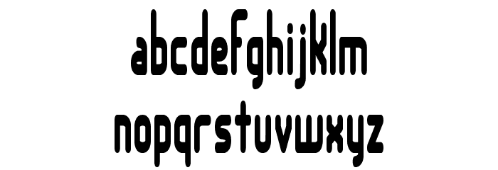 Lakeshore BRK Font LOWERCASE