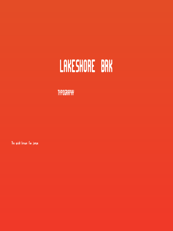 Lakeshore BRK Poster