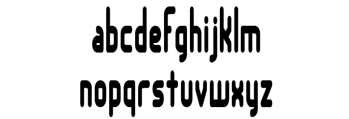 Lakeshore BRK Font LOWERCASE