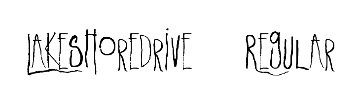 LakeshoreDrive-Regular  नि: शुल्क फ़ॉन्ट्स डाउनलोड