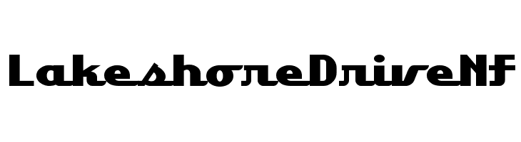 LakeshoreDriveNF  Frei Schriftart Herunterladen
