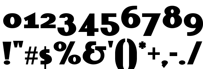 LakeshoreDriveNF Font OTHER CHARS
