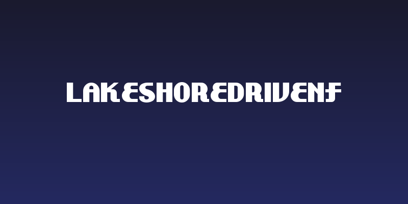 LakeshoreDriveNF Social Header