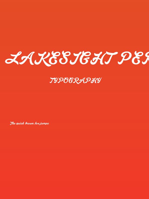 Lakesight Personal Use Only Poster