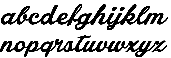 Lakesight Personal Use Only Font LOWERCASE