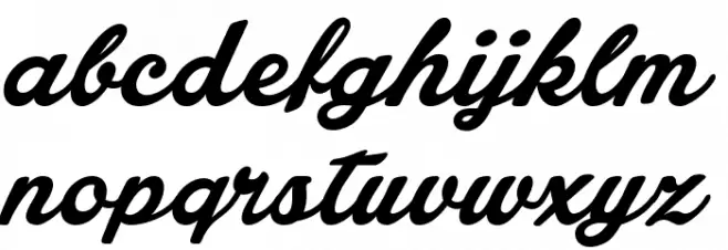 Lakesight Personal Use Only Schriftart Kleinbuchstaben