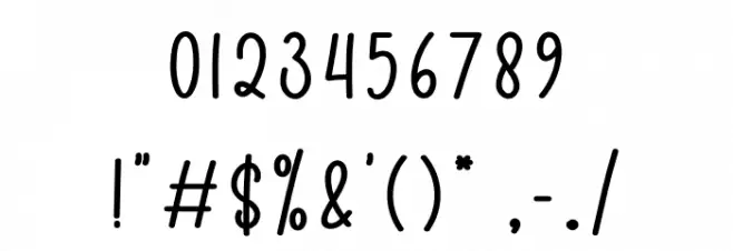 Lakeview Font OTHER CHARS