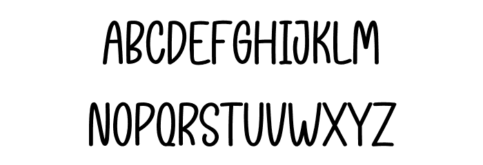 Lakeview Schriftart Kleinbuchstaben