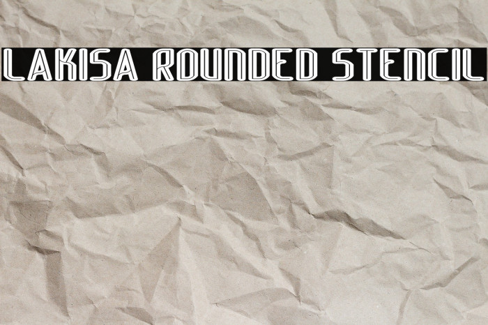 Lakisa Rounded Stencil Example 1
