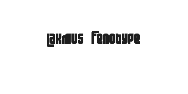 Lakmus  Fenotype Logo