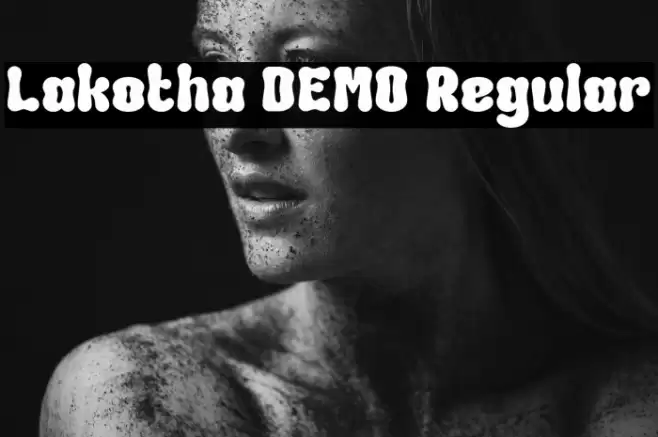 Lakotha DEMO Regular Font examples