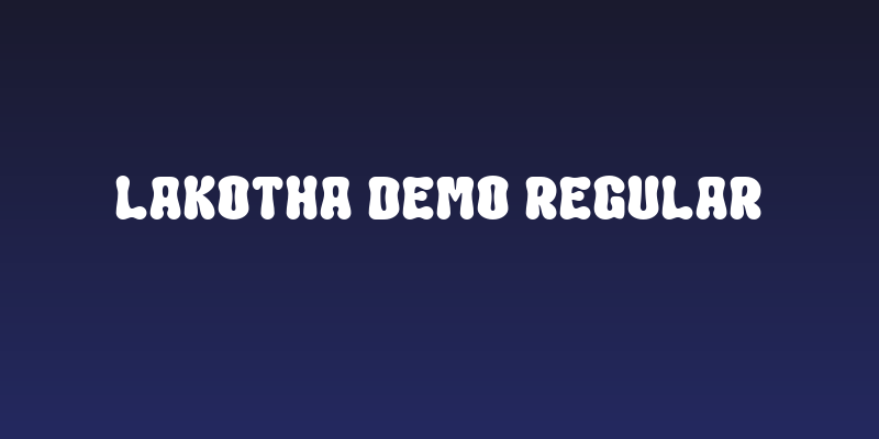 Lakotha DEMO Regular Social Header