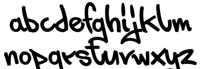 LaksOner Font LOWERCASE