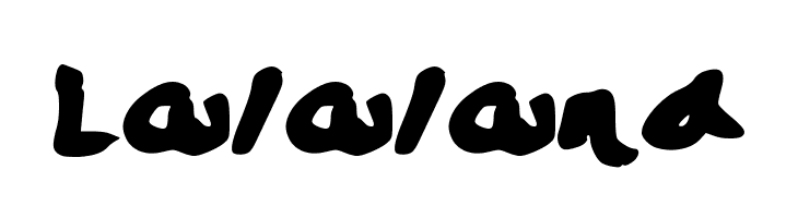 Lalaland  font caratteri gratis