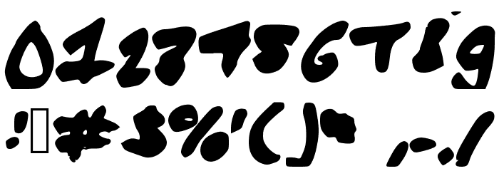 Lalaland Font OTHER CHARS