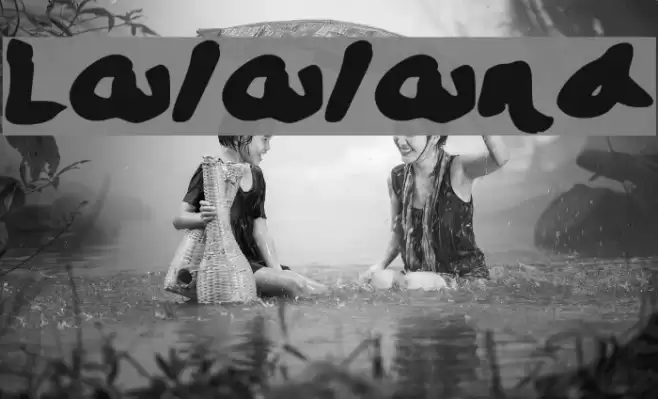 Lalaland フォント examples