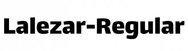 Lalezar-Regular  Descarca Fonturi Gratis
